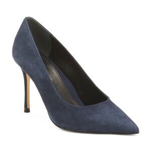 MARION PARKE Made In Brazil Suede Classic Pumps NWT